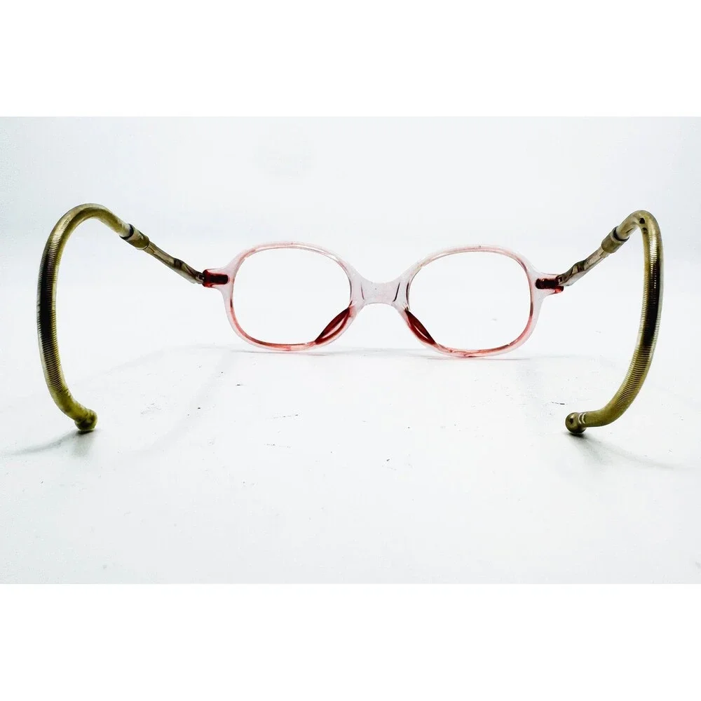 Pony Eyeglass Frames Kids Pink Cable Temple 36-15-120mm Eye Q